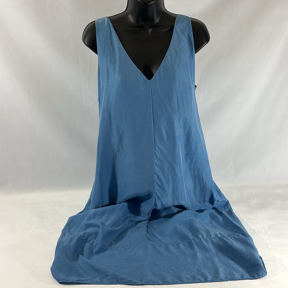 Silk Midi Dress With Pockets **